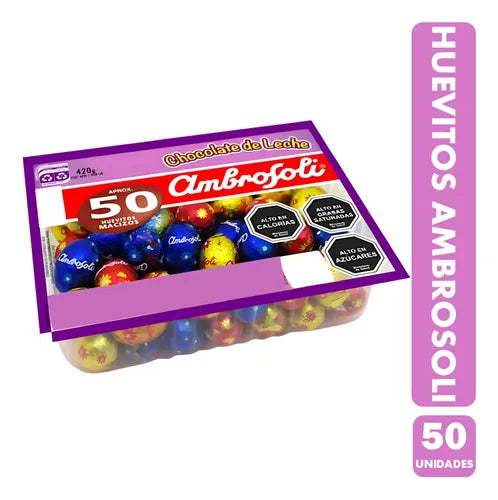 Huevitos Ambrosoli 50 un, 420 grs