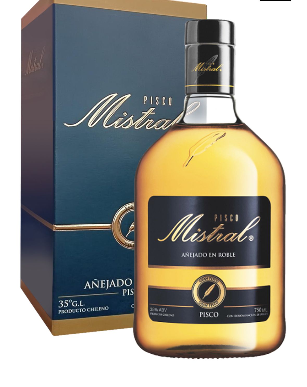 Pisco mistral 35 grados 750 ml