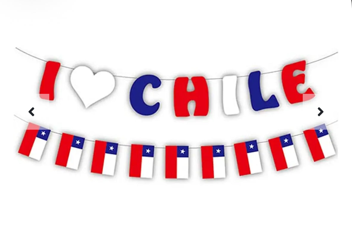 Guirnalda Fiestas Patrias 5m