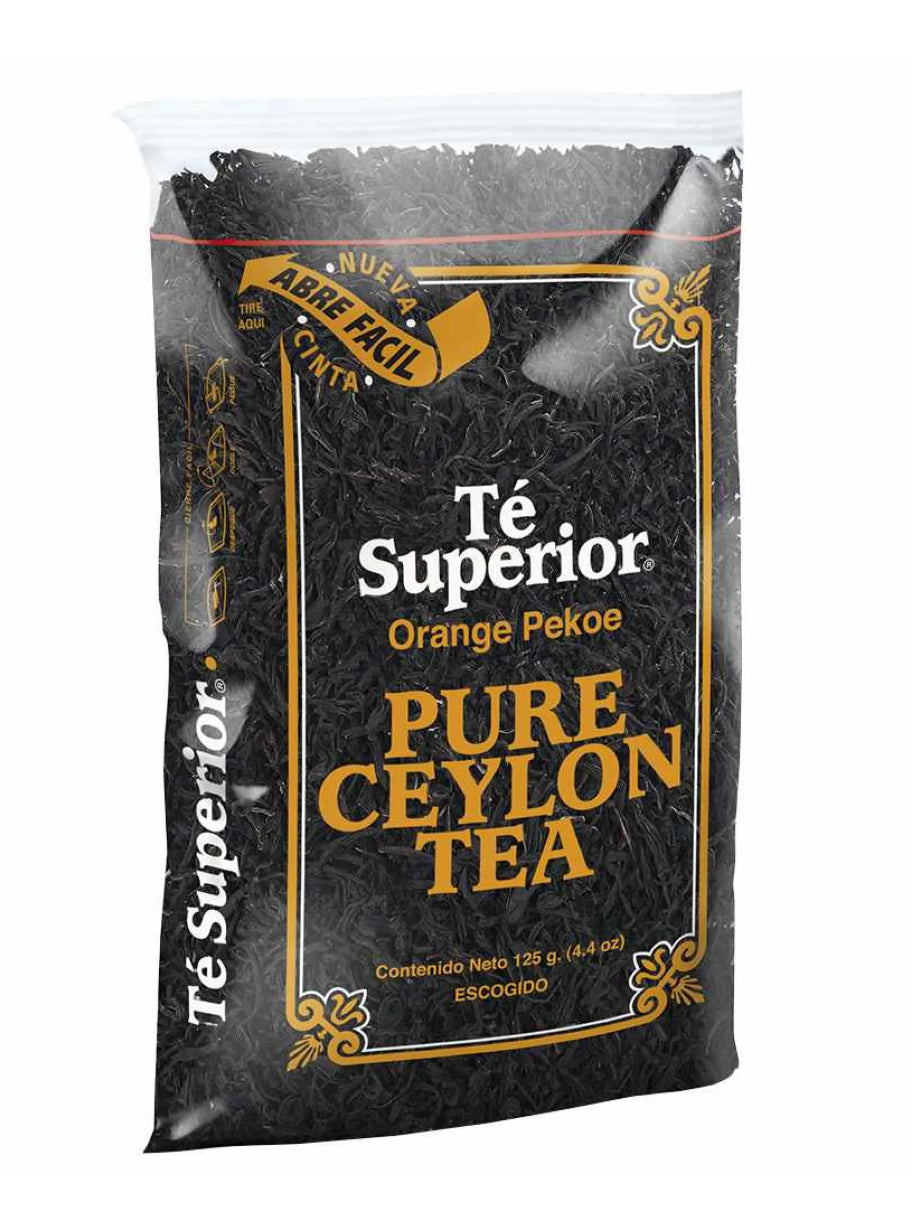Té Ceylán Superior Superior Bolsa, 125 g