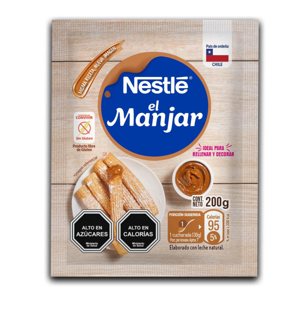 Manjar Clásico Nestlé Bolsa, 200 gr
