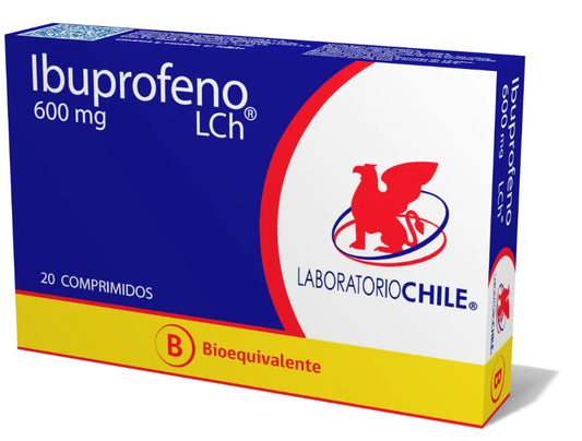 Ibuprofeno 600 gr x 20