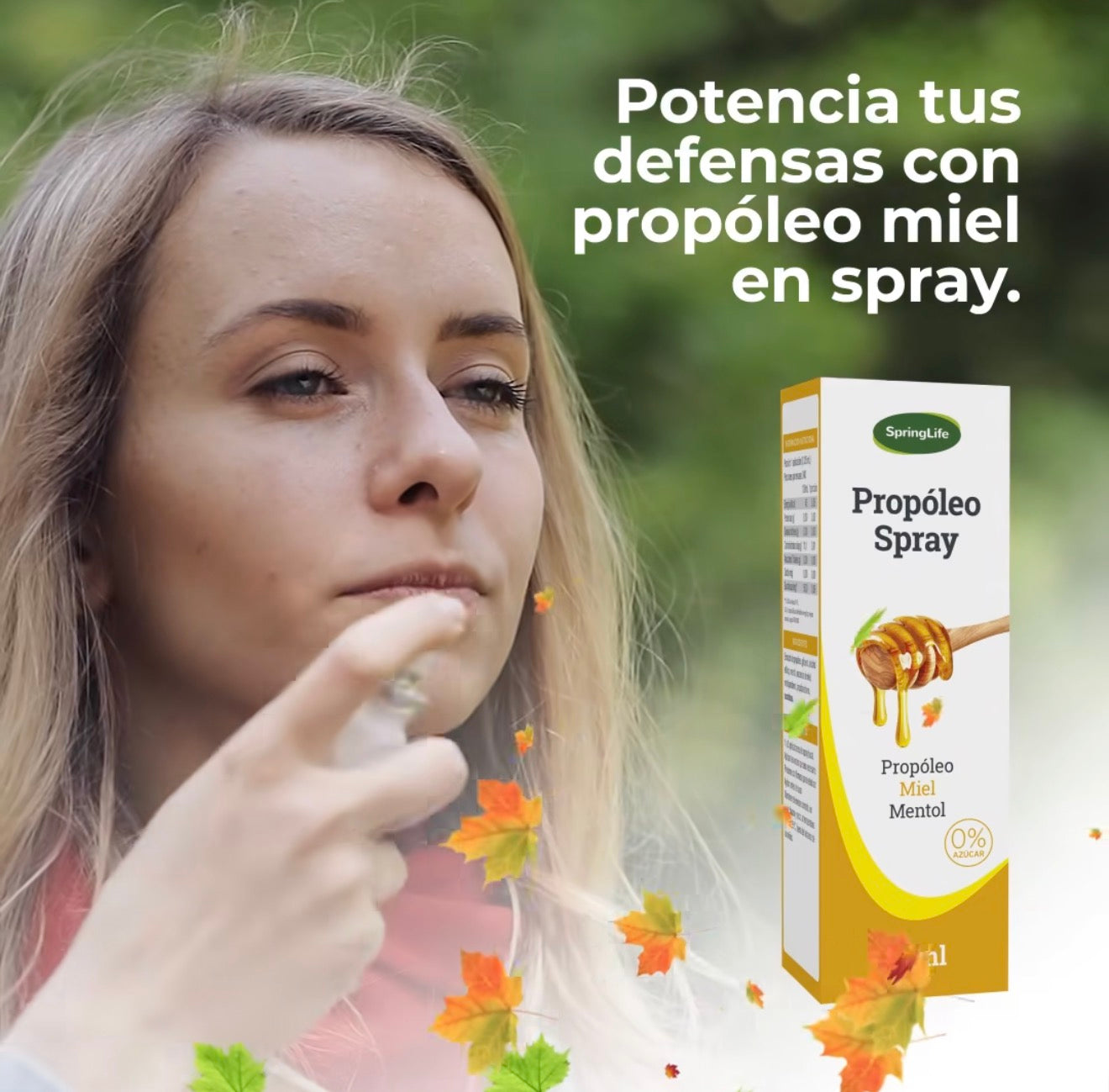 Propóleo Spray miel mentol 30 ml