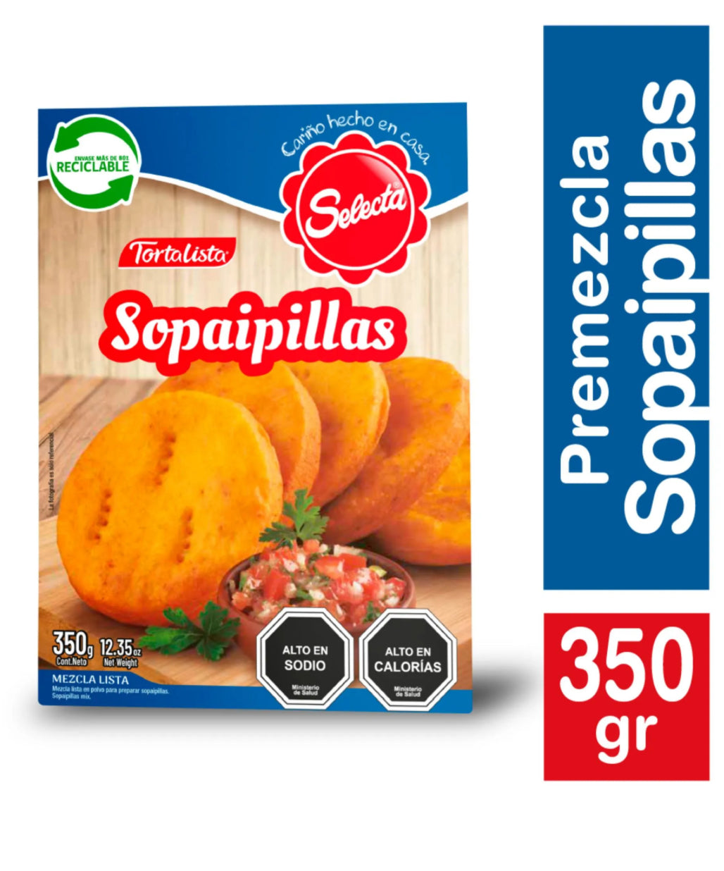 Premezcla tortalista selecta Sopaipilla 350 gr