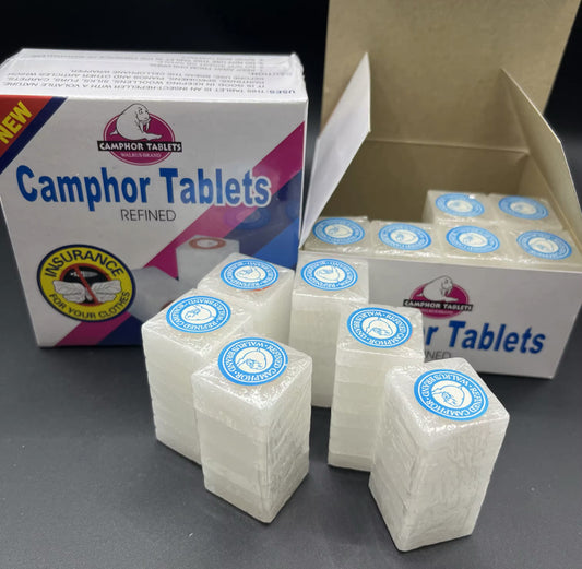 Camphor Alcanfor 4 tabletas