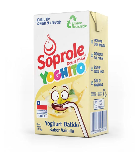 Yoghurt batido Yoghito Soprole 115 gr