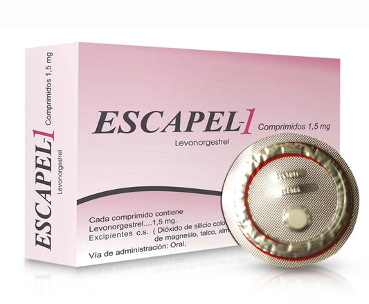 Escapel 1,5 mg x 1 comprimido levonorgestrel