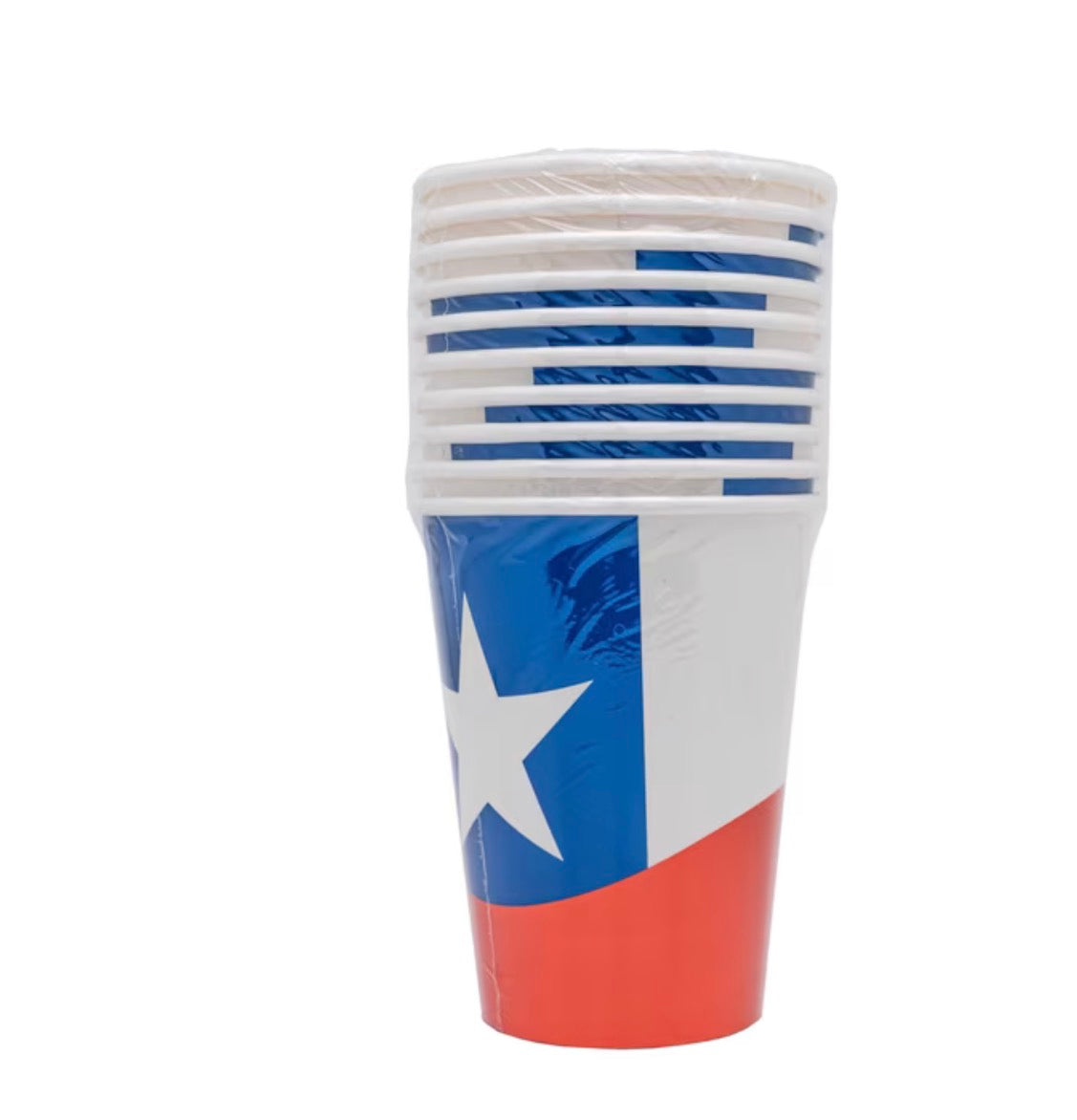 Vasos papel 355 ml Fiestas Patrias Chile 6 un