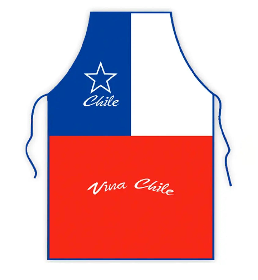 Delantal Pechera Fiestas Patrias Chile
