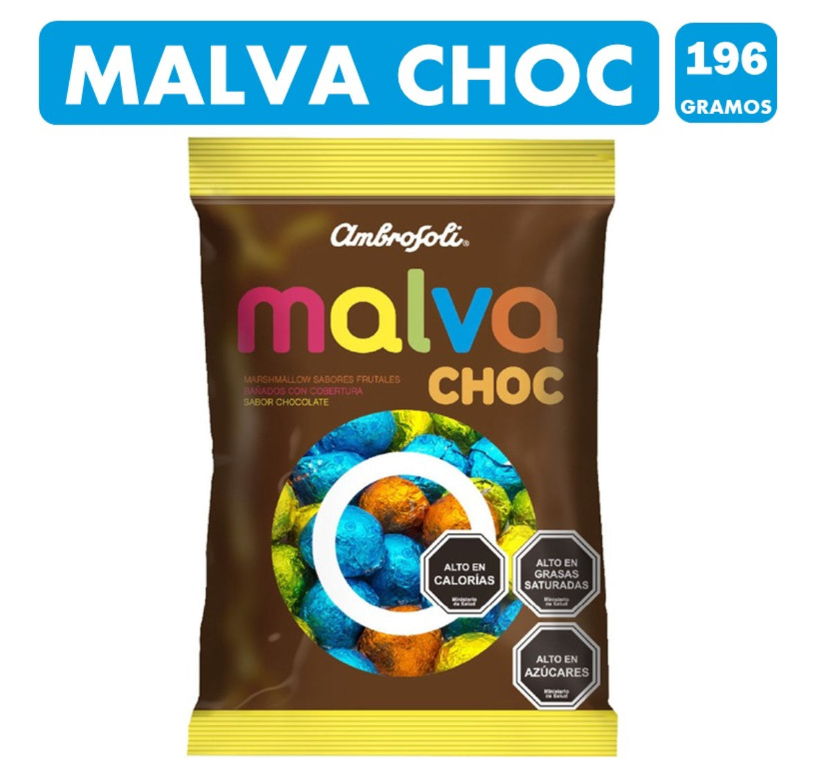 Malva Choc chocolate 196 grs