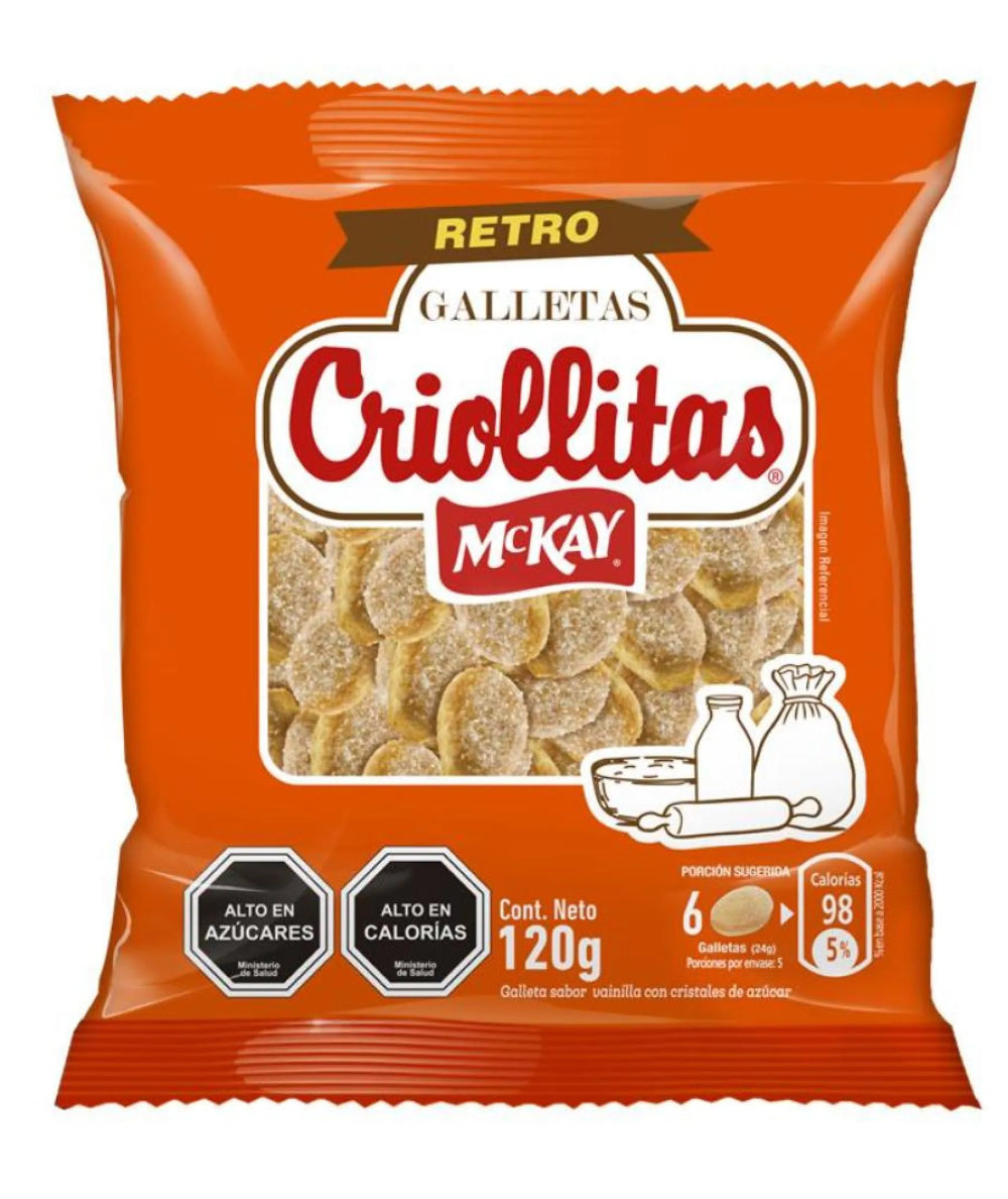 Galletas Criollita McKay versión Retro 120 grs