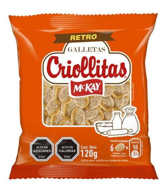 Galletas Criollita McKay versión Retro 120 grs