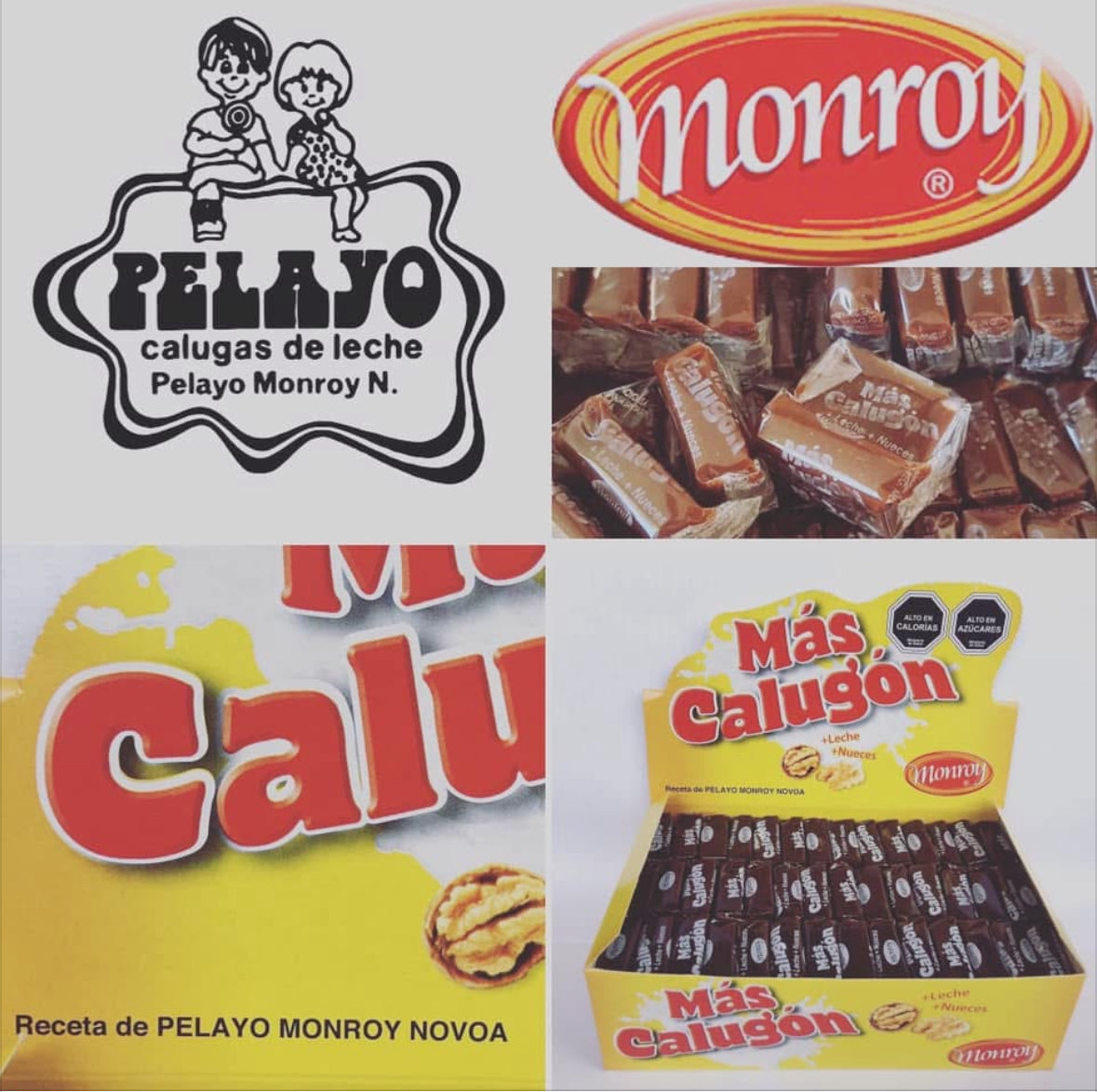 Calugas Pelayo, (más Calugón), Monroy - 2 un por 1 USD