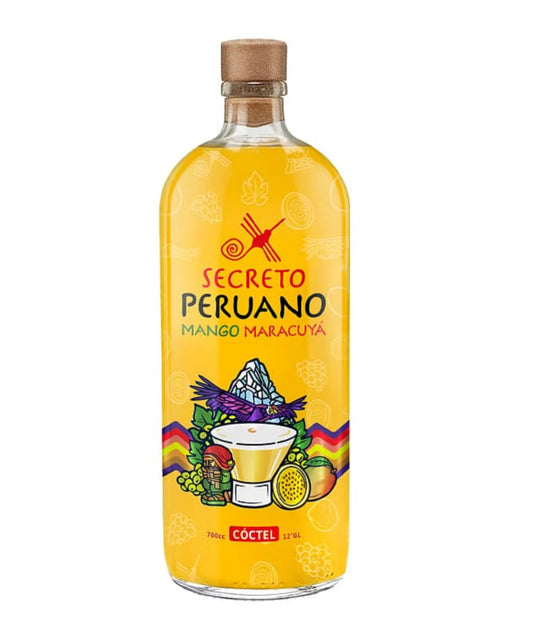 Cóctel Pisco Mango Sour  12 Botella, 700 ml