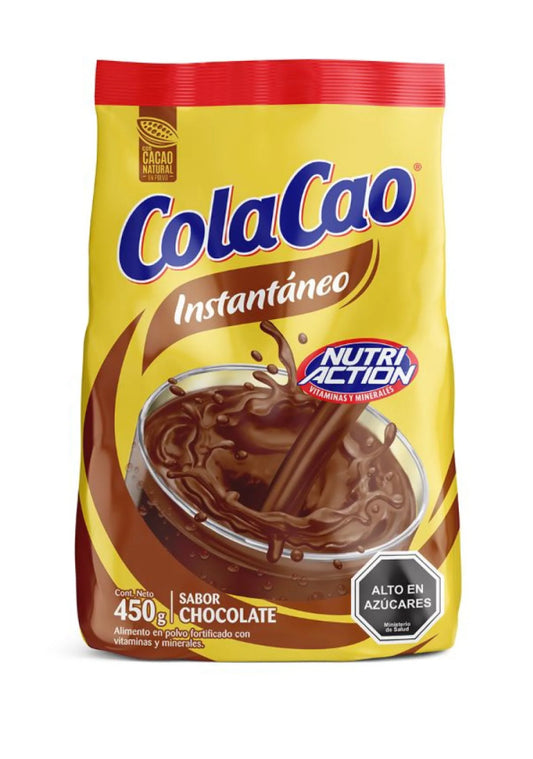 Cola Cao
Saborizante De Leche Chocolate Bolsa, 450