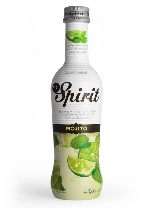 Cóctel Spirit Mojito 5.5° Botella, 275 cc
