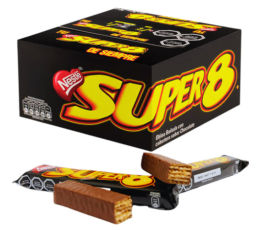 Caja súper 8 , 24 unidades chocolate 🍫
