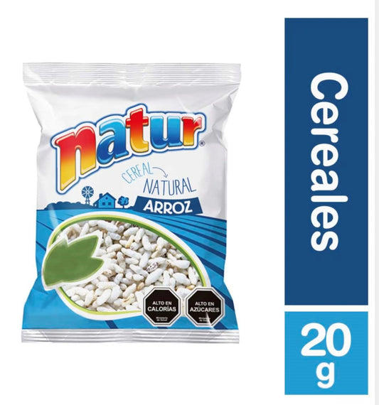 Cereal natur arroz natural 20 gr