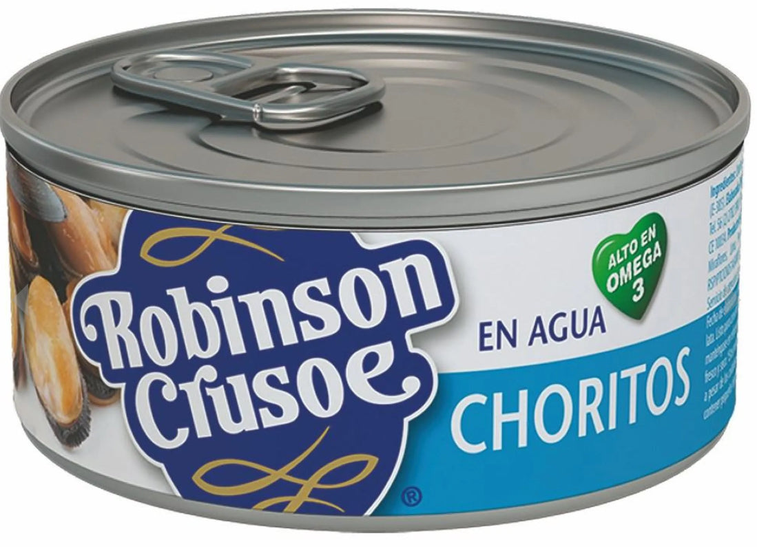 Choritos en agua 190 gr