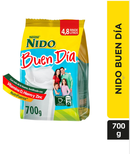 Leche en polvo Nido buen día 700 gr