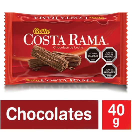 Costa rama chocolate de leche 40 grs