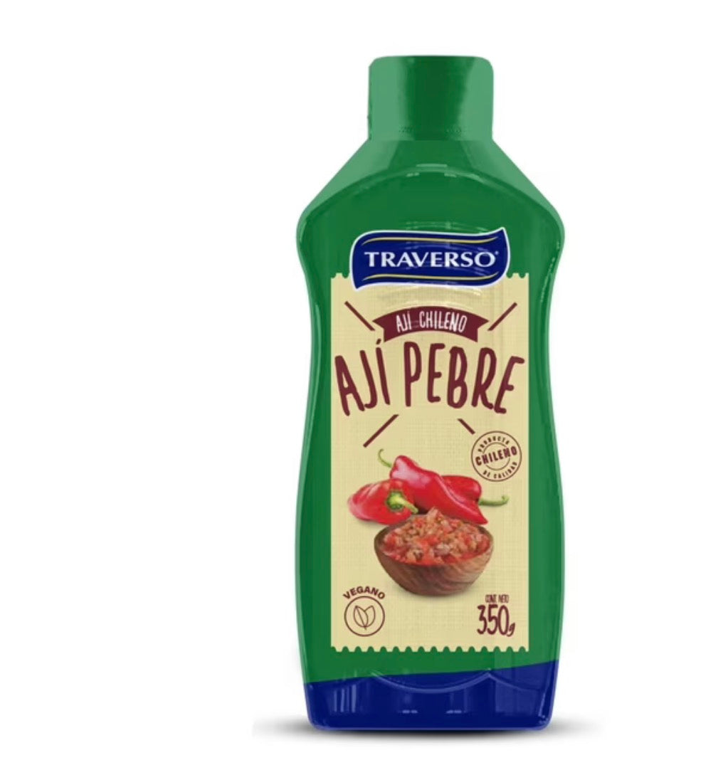 Traverso
Ají Pebre Squeeze, 350 g