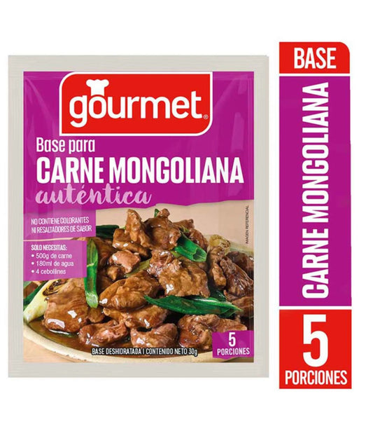 Base Gourmet para Carne Mongoliana Bolsa, 30