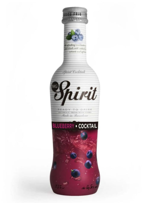 Cóctel Spirit Blueberry 5.5° Botella, 275 cc