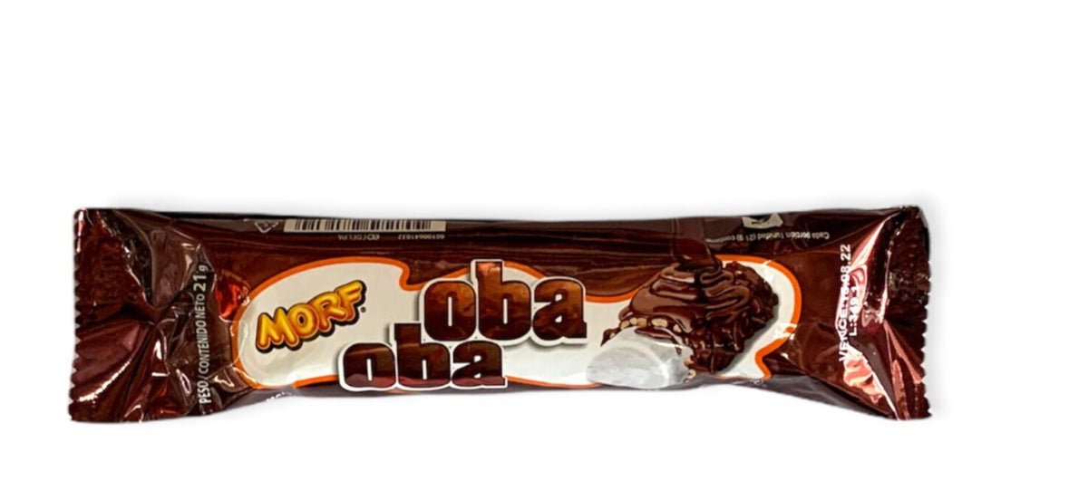 Oba Oba
Malvavisco cubierto con sabor a chocolate y cereal crocante
21gr