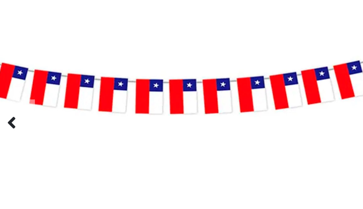 Guirnalda Fiestas Patrias 3,5m
