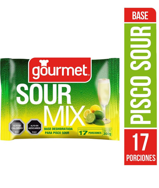 Gourmet
Base Deshidratada Pisco Sour Mix Sobre, 200 g