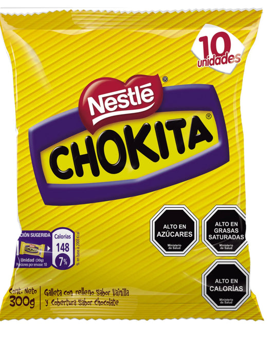 Galletas de Chocolate Chokita Pack 10 Un x 300 g