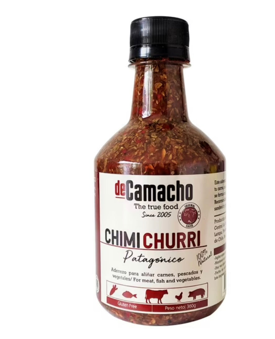 De Chamaco
Chimichurri Patagónico Botella, 360 g
