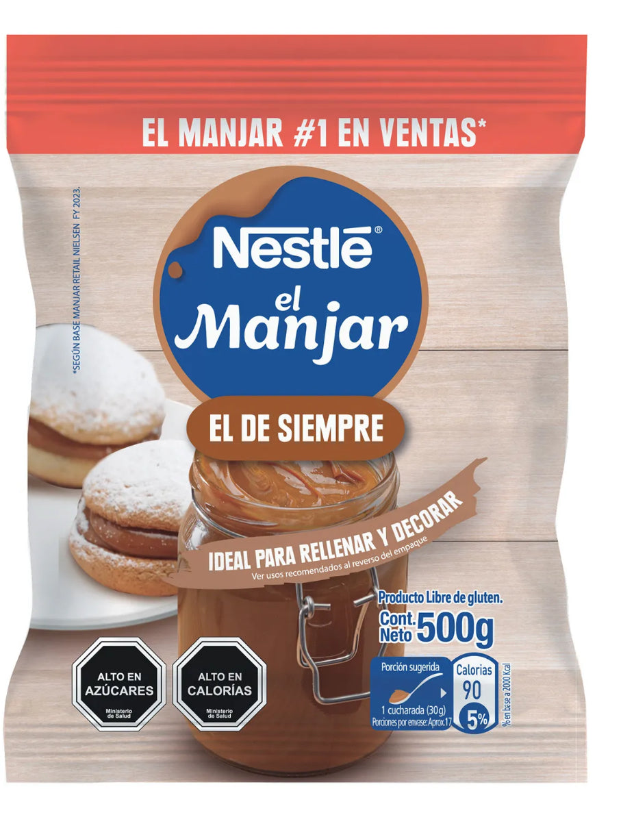 Manjar tradicional Nestlé 500 grs