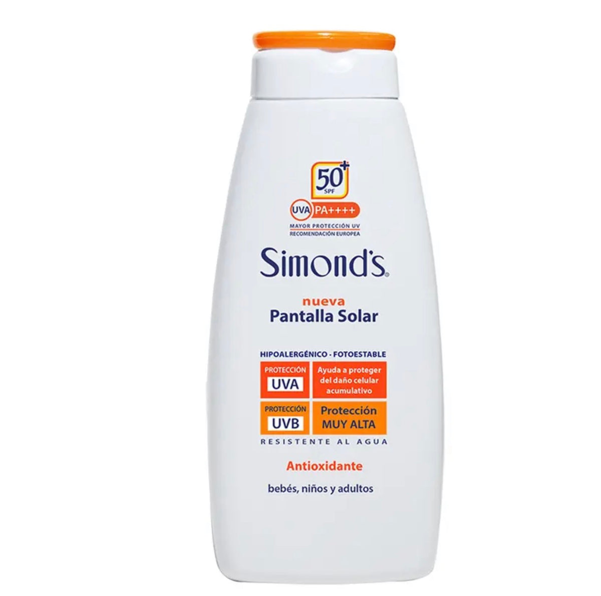 Simonds
Protector Solar Simonds SPF 50+ Pantalla 250 ml