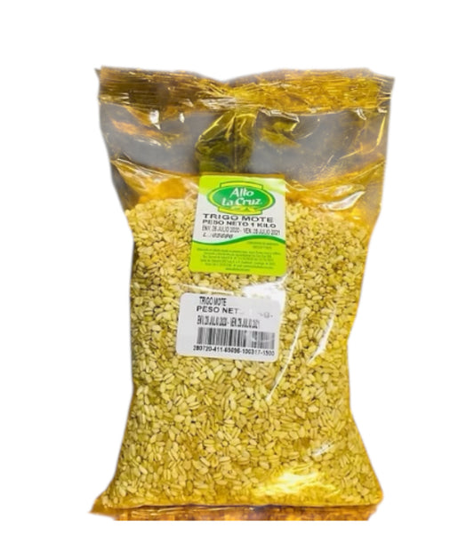 Trigo Mote para huesillos Alto la Cruz Bolsa 500 grs