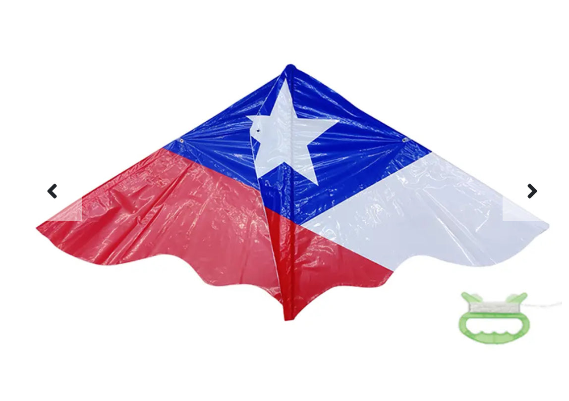 Cometa bandera de Chile 🇨🇱 60x120cm
