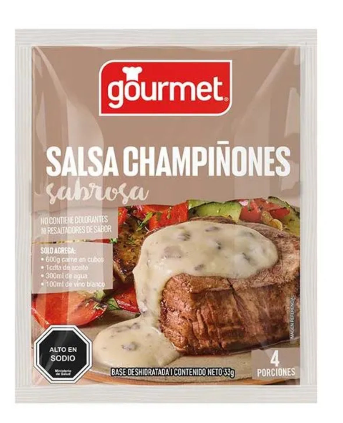 Salsa de champiñones Gourmet 30 grs