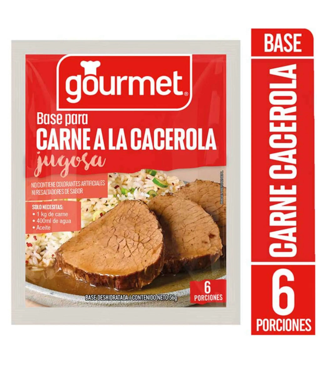 Base para Carne a la Cacerola Bolsa, 36