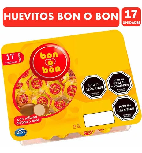 Huevito bonobon 17 un, 107 grs