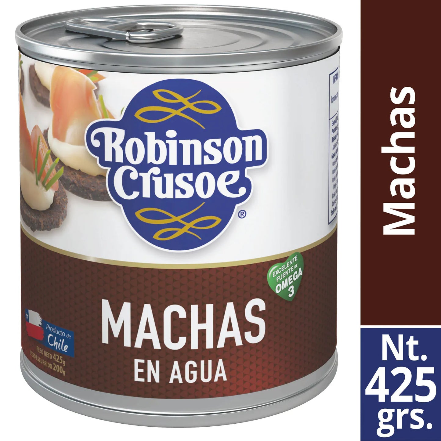 Machas en agua