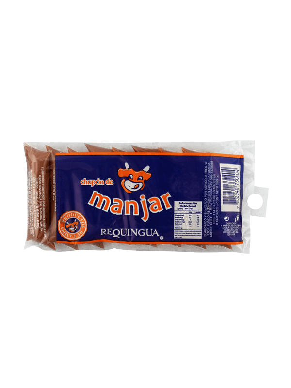Mini Manjar chupon fundo requinoa 🐄🐮 “ El Original” 8 un de 25 gr c/u