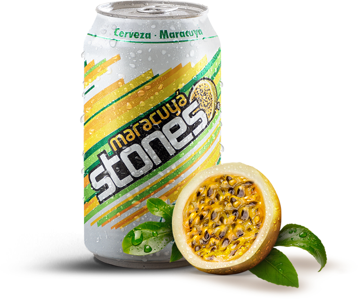 Lemon stone cerveza sabor maracuya UN