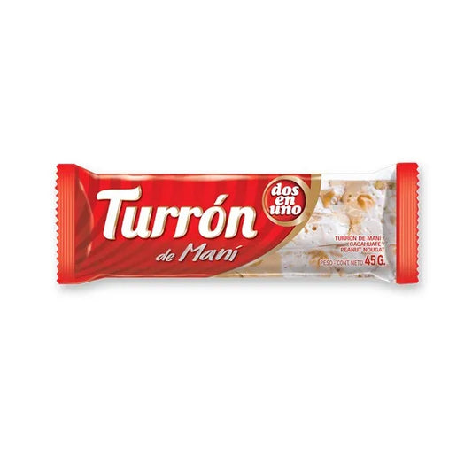 Turrón de maní 🥜 45 grs un