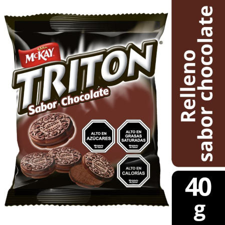 Galleta mini Triton chocolate 40 gr
