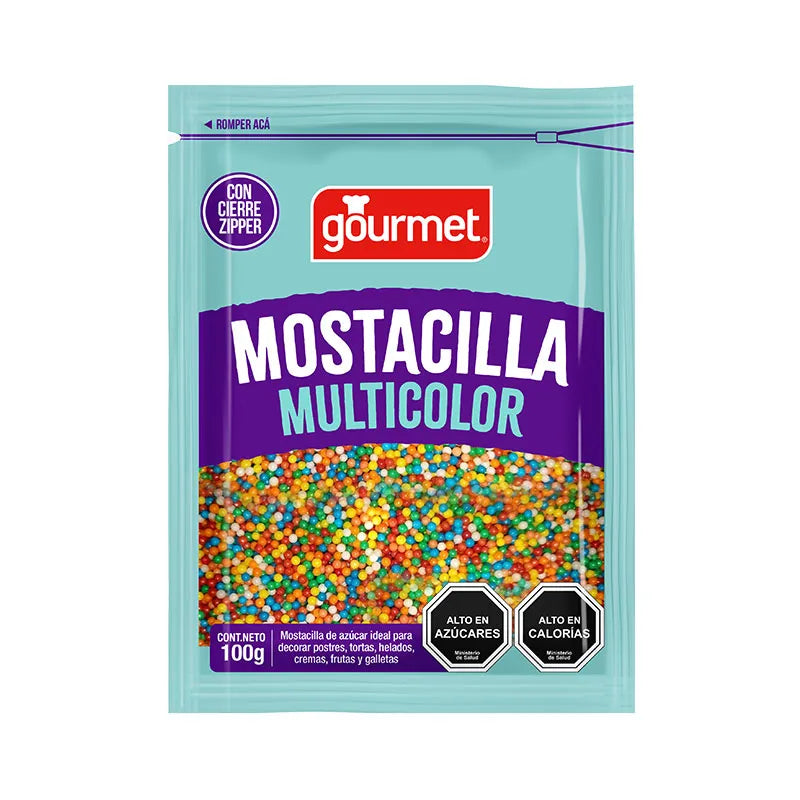 MOSTACILLA MULTICOLOR 100 gramos Gourmet