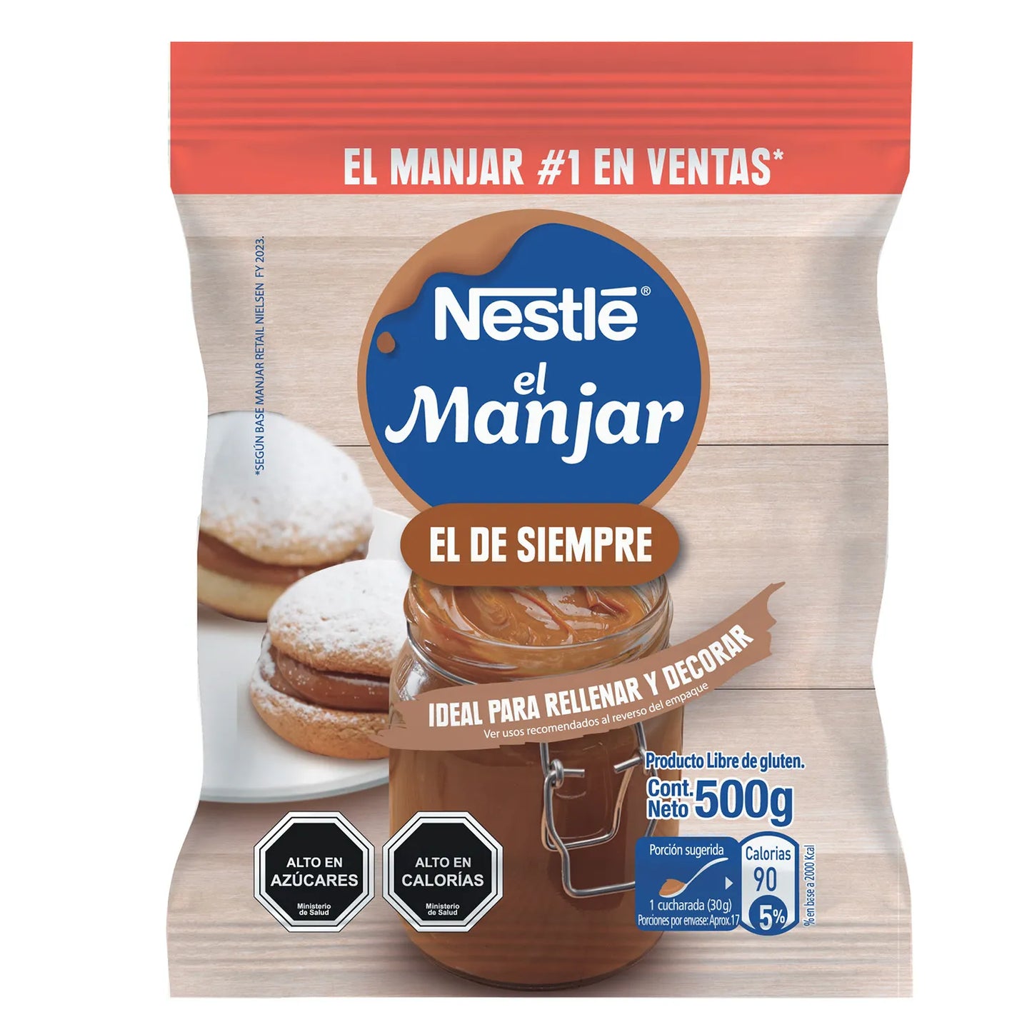 Manjar Tradicional Nestlé Bolsa 500 gr