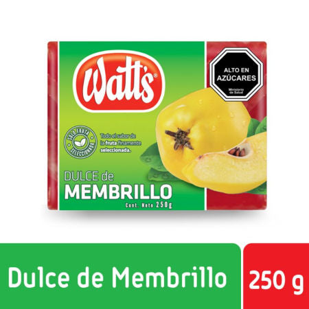 Dulce de membrillo Watts 250 grs