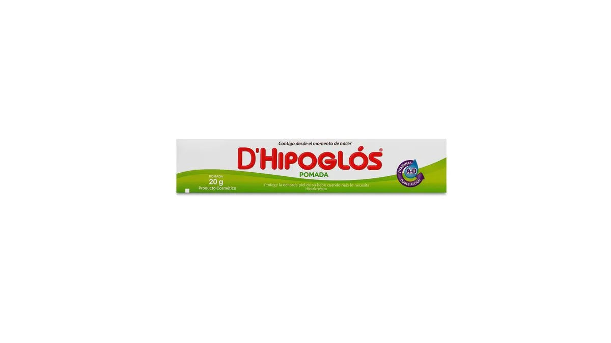 D Hipoglós Vit A / D / Ác Bórico / Óxido Zinc Crema 20 Gr
Hipoglós