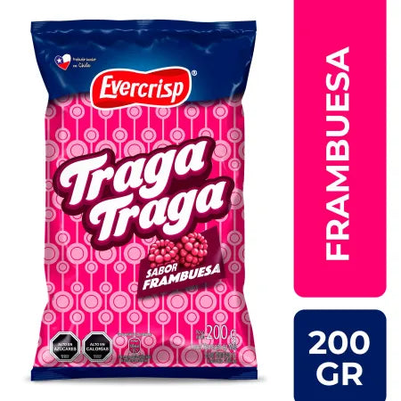 Everscrips Suflés Traga Traga Frambuesa, 200